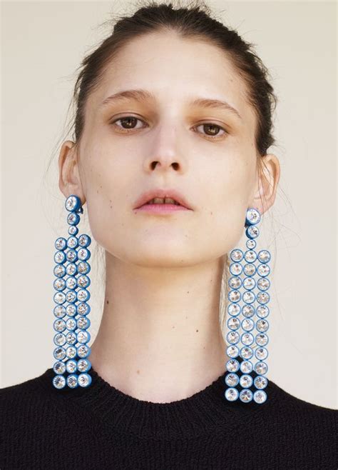 celine earring 2015|celine statement earrings.